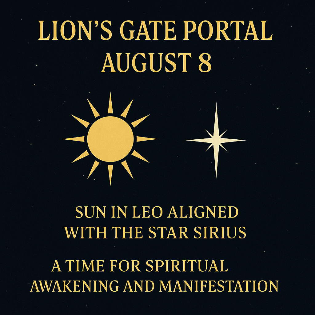 🌟 The Lion’s Gate Portal: Astrology, Numerology & a Guided Meditation to Align with Your Soul
