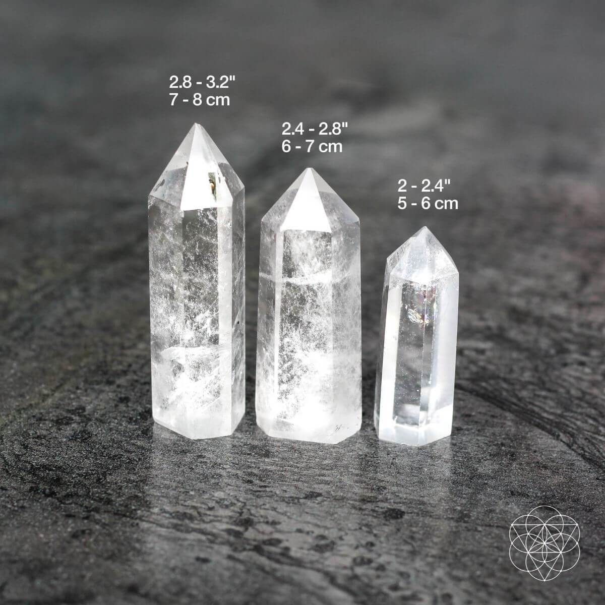 The Intention Stone - Clear Quartz Point
