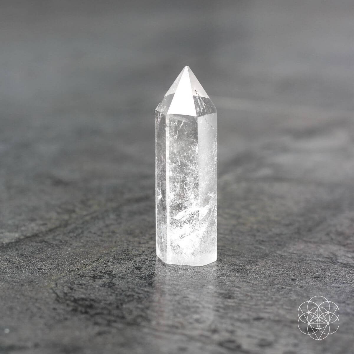 The Intention Stone - Clear Quartz Point