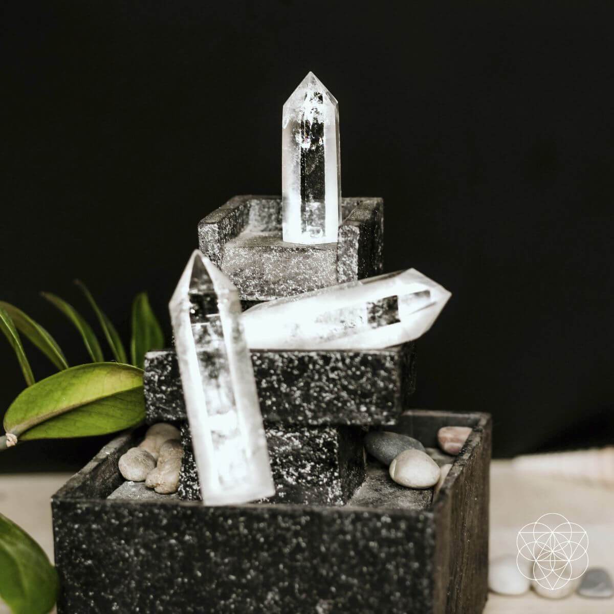 The Intention Stone - Clear Quartz Point