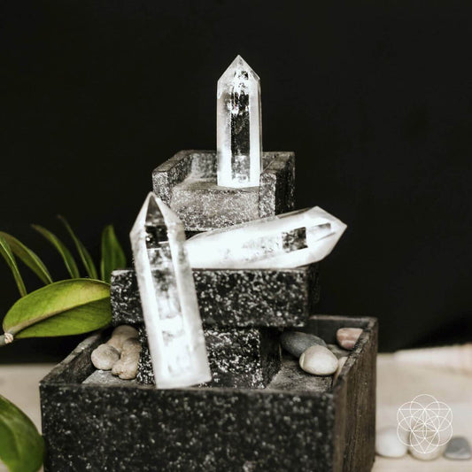 The Intention Stone - Clear Quartz Point